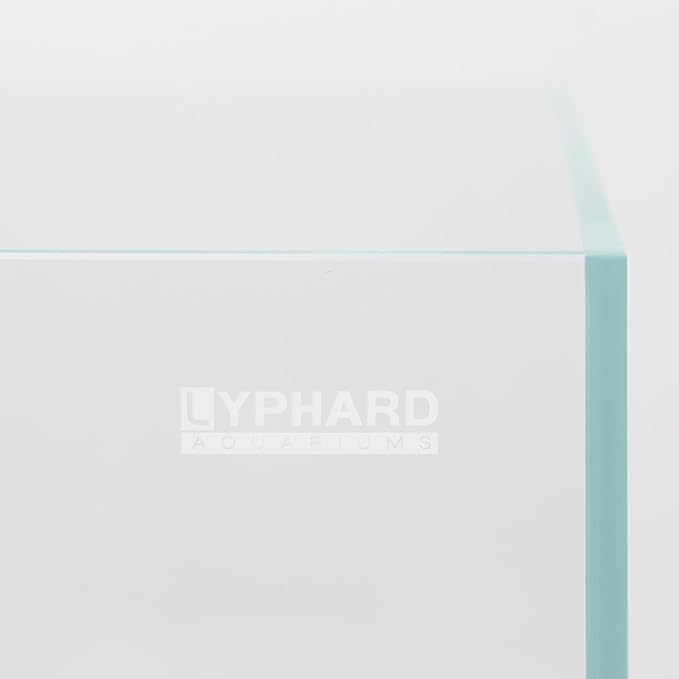 15 Gallon Rimless Aquarium, Ultra Clear Glass Low Iron Rectangular Fish Tank L19.6×W13×H13.8 Inches Thickness 6mm with EVA Foam Mat Included-PurrikoPets