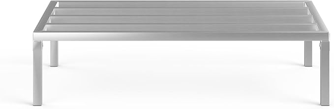 30 in X 48 in. Aquarium Stand | Industrial Style Aluminum Fish Tank Base with Open Frame Design-PurrikoPets