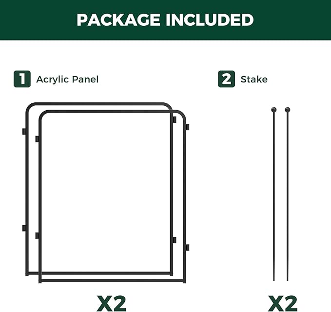 FXW Homeplus Unleashed Indoor Dog Playpen - Stress-Free and Safe Play, Heavy Duty 32 Inch 2 Acrylic Panels Dog Pen for Small and Medium Dogs, Black│Patented-PurrikoPets