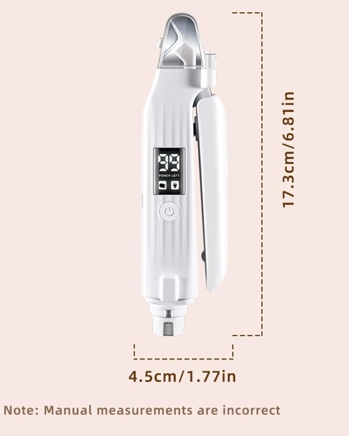 2-in-1 Dog Nail Trimmers & Dog Nail Grinder with 2 LED Lights, USB Rechargeable, Cat Nail Clipper with Splash Guard, and Multiple Grinding Methods for Small, Medium, and Large Dogs & Cats-PurrikoPets