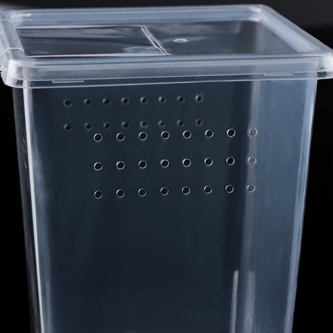 4 Pcs Insect Spider Terrariums Breeding Box Hatching Container Small Reptile Arboreal Spider Mantis Scorpion Centipede Acrylic Breeding Box-PurrikoPets