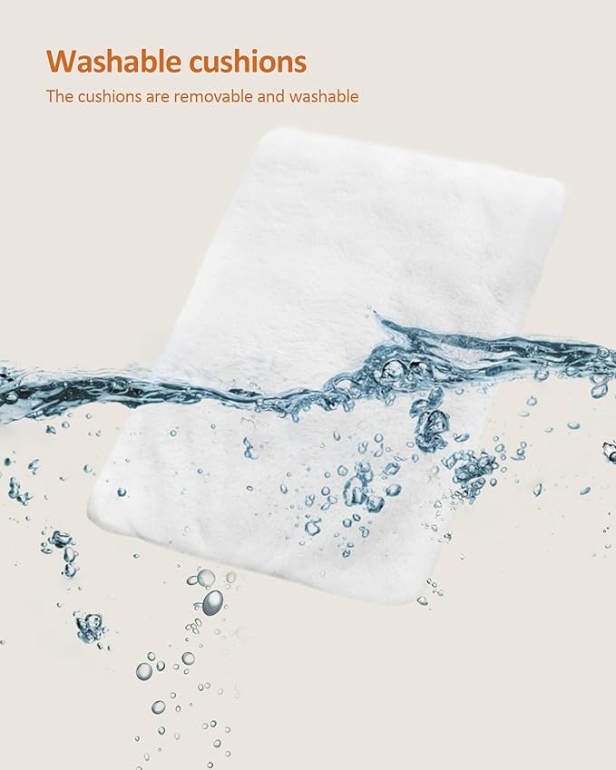 FourFurPets 26.7in Large Cat Tree Tower Condo, Cat Scratch Posts for Indoor Cats, Big Plate, Three 23.6in Full Sisal Scratching Posts, Greige-PurrikoPets