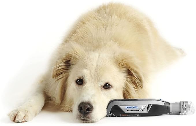 Dremel Pet Grooming Nail Guard Attachment, Ideal for Dog & Cat Nail Trimming, AT02-PGK-PurrikoPets