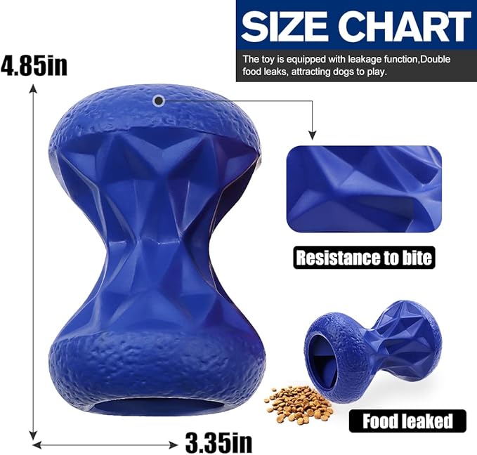 Dog Toys for Aggressive chewers, Indestructible Toy for Small Dogs Interactive Toy Dog chew Toys (Green + Blue)-PurrikoPets