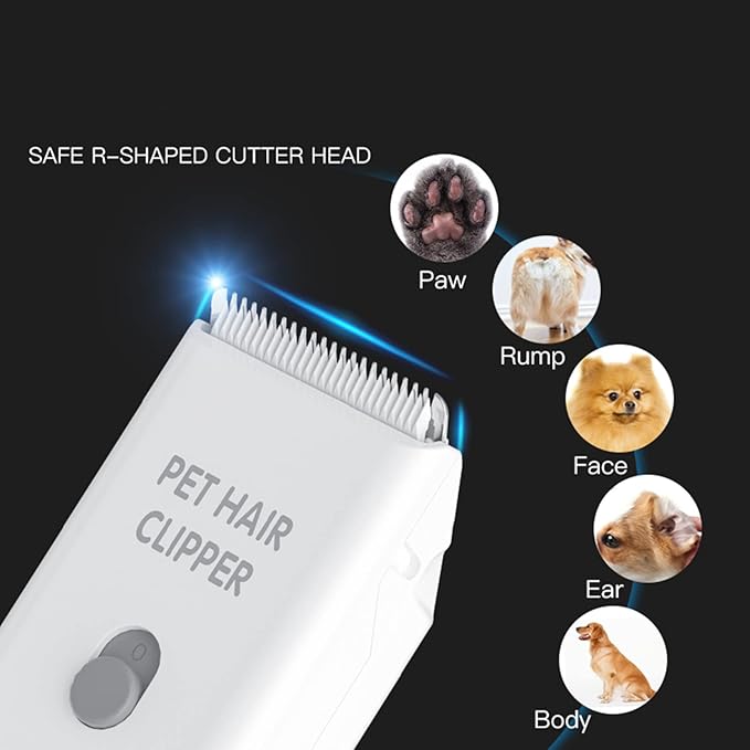 3 PCS Standard Size Replaceable Ceramic Blades Set Pet Hair Clipper,Cat Dog Common Use Clipper Blade(#AP005)-PurrikoPets