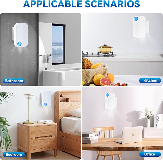 Air Ionizers Negative Ion Air Purifier for Home Portable Air Freshner for Office Living Room,kitchen,Bathroom,Pet Room, Quiet Operation Ionic Air Purifier for Bedroom(4)-PurrikoPets