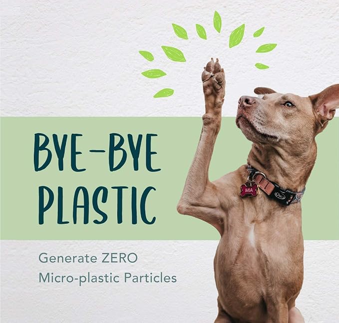 60 Count Compostable Dog Poop Bags, Extra Thick, Leak Proof, Unscented, Eco-Friendly, 9 x 13 Inches-PurrikoPets