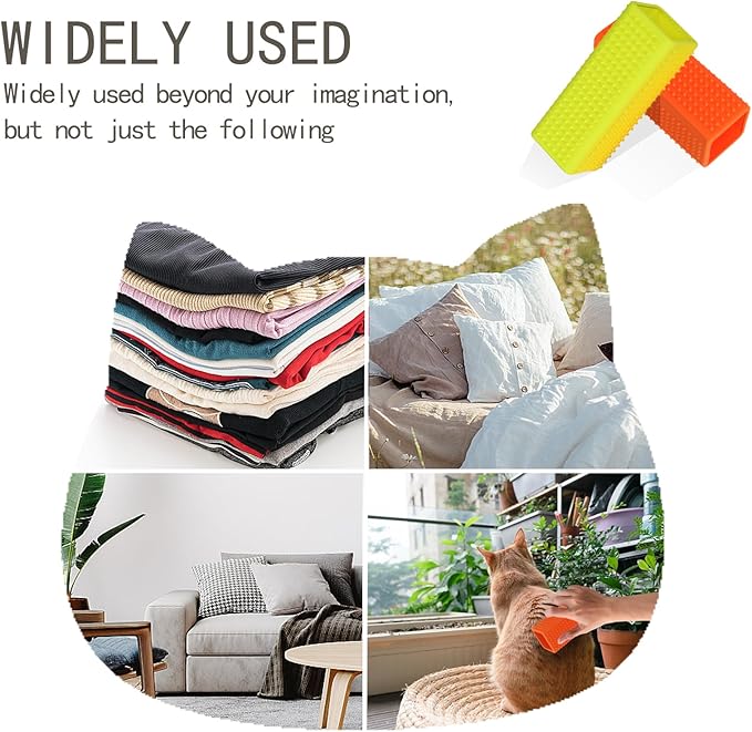 2pcs Pet Dog Cat Hair Remover, Pet Hair Removal Tool, Car Carpet Cleaner for Pet Hair,Dog Hair Remover for car,Interior, Furniture, Sofa-PurrikoPets