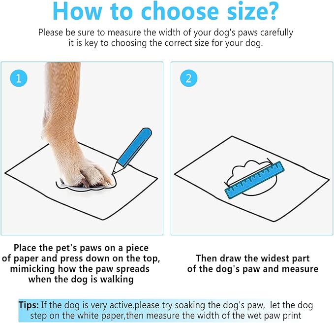 Dog Shoes, Dog Sandals for Hot Pavement, Non-Slip Waterproof Dog Booties for Winter Snowy Day and Summer, Adjustable Straps Easy-Clean Beach Outdoor Pet Boots Rugged Sole-4Pcs Blue-PurrikoPets