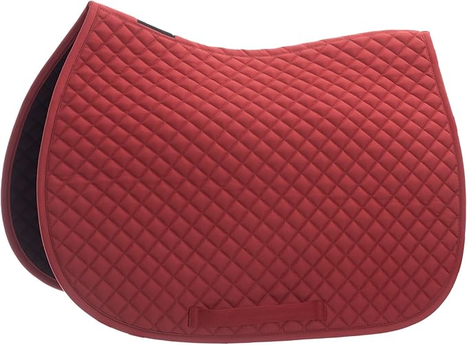 Equinavia Harstad All Purpose Saddle Pad | Classic & Durable | Moisture-Wicking Tricot Backing-PurrikoPets
