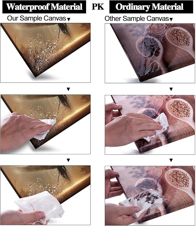 Fantasy Angel Stretched Canvas Wall Art for Living Room Bedroom Home Decoration,Abstract Anime Picture Print Painting Decor Artwork,Mysterious Wing Man Gallery Wrapped Gift,Inner Frame (32x48 Inches)-PurrikoPets