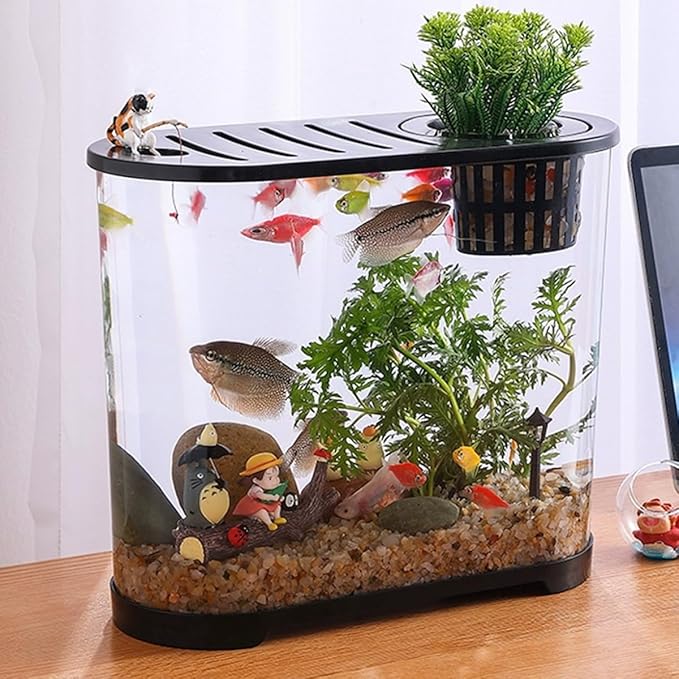 20lbs Aquarium Gravel, 1/16"(0.6-1.2mm) Natural River Rocks Succulent Cactus Pea Gravel for Plants, Fish Tank, Decorative Pebbles for Gardening, Flower Pots, Vase Fillers, Landscaping-PurrikoPets