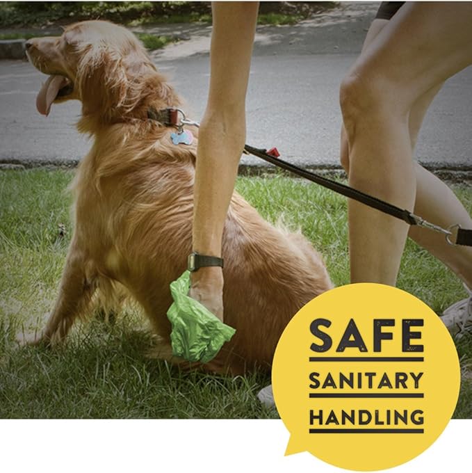 Dog Waste Poop Bags, Dog Bags for Poop, Refill Rolls (60 Rolls / 900 Count, Unscented), Includes Dispenser-PurrikoPets