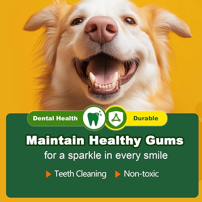 Dog Toys for Aggressive chewers, Indestructible Toy for Small Dogs Interactive Toy Dog chew Toys (Orange + Red)-PurrikoPets