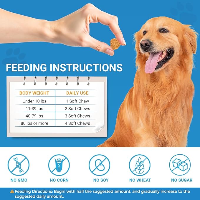 Flea and Tick Prevention for Dogs, 180 Soft Chews Natural Dog Flea and Tick Chewables Oral Flea Supplement for Dogs, Puppy Flea Support - All Breeds & Ages - Chicken Flavor-PurrikoPets
