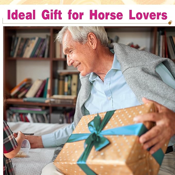 Abbylike 12 Pieces Horse Grooming Kit Racing Festival Tack Room Supplies Horse Brush Sets Equine Care Cleaning Kit Shedding Grooming Massaging Tools(Pink and Grey)-PurrikoPets