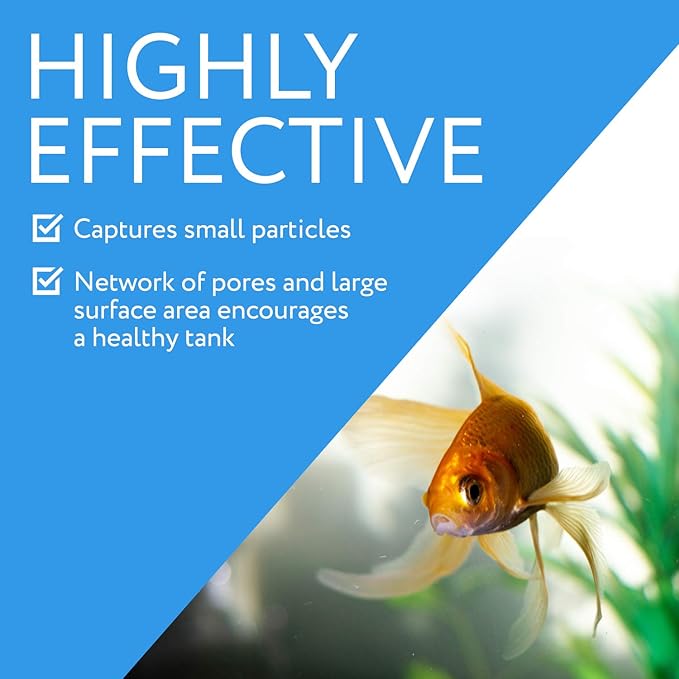 Evergreen Pet Supplies Aquarium Filter Foam Replacement - 4-Pack, Black - Compatible with Fluval 304/305/306 & 404/405/406 Models - Fish Tank Accessories & Aquarium Filters-PurrikoPets