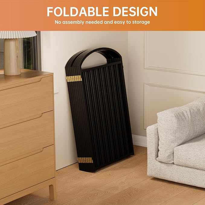 8 Panles Full Matel Freestanding Dog Gates with Door, 192"Extra Wide 36"Tall Free Standing Dog Pet Gate for Indoor & Outdoor. Foldable Pet Fences for Doorways, House, Stairs, Porch, Deck, Yard-PurrikoPets