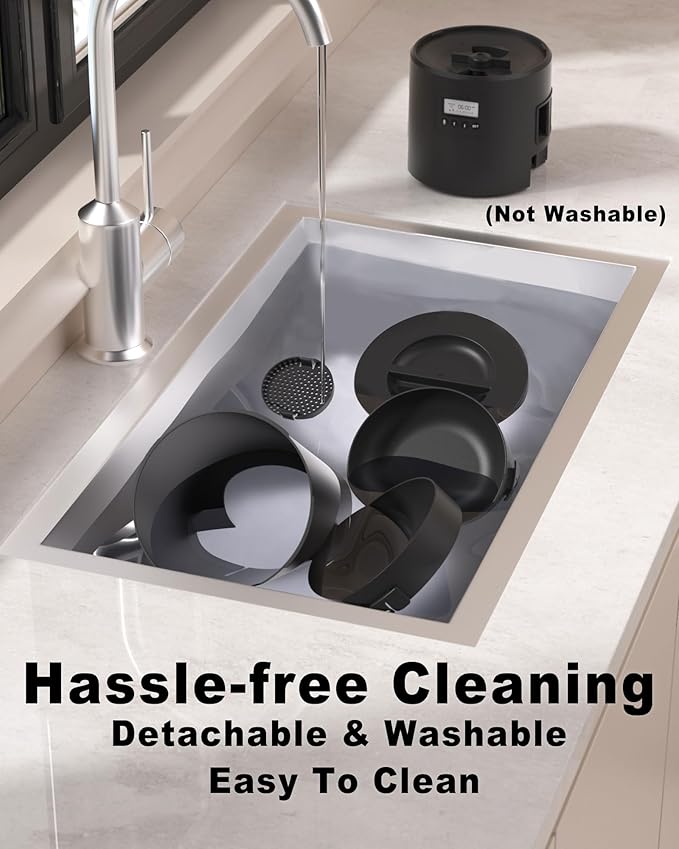 Dual Automatic Cat Feeder 2 Cats,6 Meals/Day,12 Portions/Meal,4.2L Dual Power Double Bowls Feeder,Dry Food Auto Pet Dispenser,10S Voice Record,Flexible Schedule Timer (Black,Basic Dual Bowls)-PurrikoPets