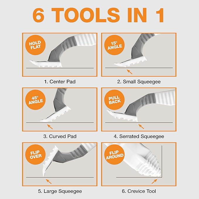 FurDozer X6 Pet Hair Remover & Auto Detailing Tool - Cat & Dog Hair Remover for Carpets, Car Interiors, Couches, Bedding, & Pet Furniture - Reusable Pet Hair Removal Tool for Fur & Lint (Grey, 2-Pack)-PurrikoPets