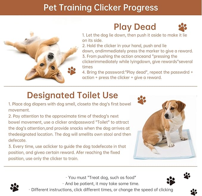 Dog Training Clicker with Wrist Strap Durable Lightweight Easy to Use,Pet Training Clicker for Cats Puppy Birds Horses,Perfect for Behavioral Training 3-Pack (Black,White and Water Lake Blue) (3)-PurrikoPets