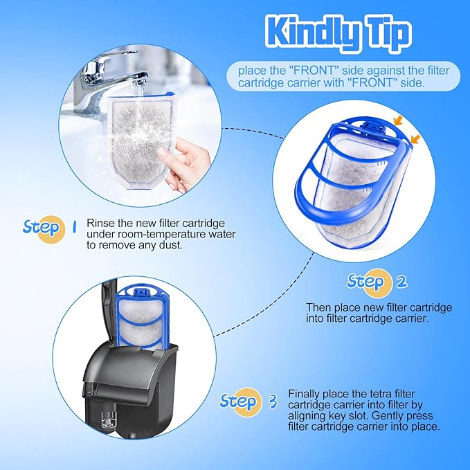 15 Pack Carbon Filter Large Compatible with Tetra Whisper EX30/EX45/EX70 Filters, Replacement Filter Cartridges Compatible with Whisper EX30/EX45/EX70 Filters-PurrikoPets