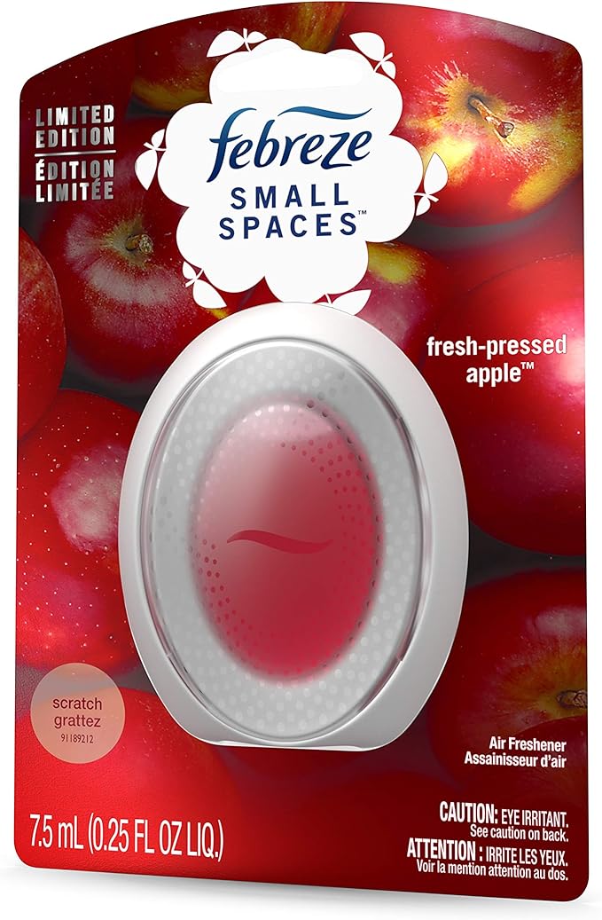 Febreze Small Spaces Fresh Pressed Apple Air Freshener - 0.25 fl oz-PurrikoPets