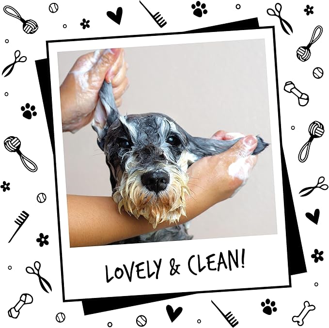 Dog Shampoo Luxury 2 in 1 Papaya & Coconut Dog Grooming Shampoo Products for Smelly Dogs with Fragrance, Best Puppy Shampoo, Professional Groom Vegan pet Shampoo & Conditioner-PurrikoPets