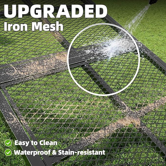 Dog Ramp for Car, 74x20 Inches Outdoor Portable Dog Ramps for Large Dogs with Reflective Strips, Non-Slip Surface Pet Ramp (Support Up to 150LBS)-PurrikoPets