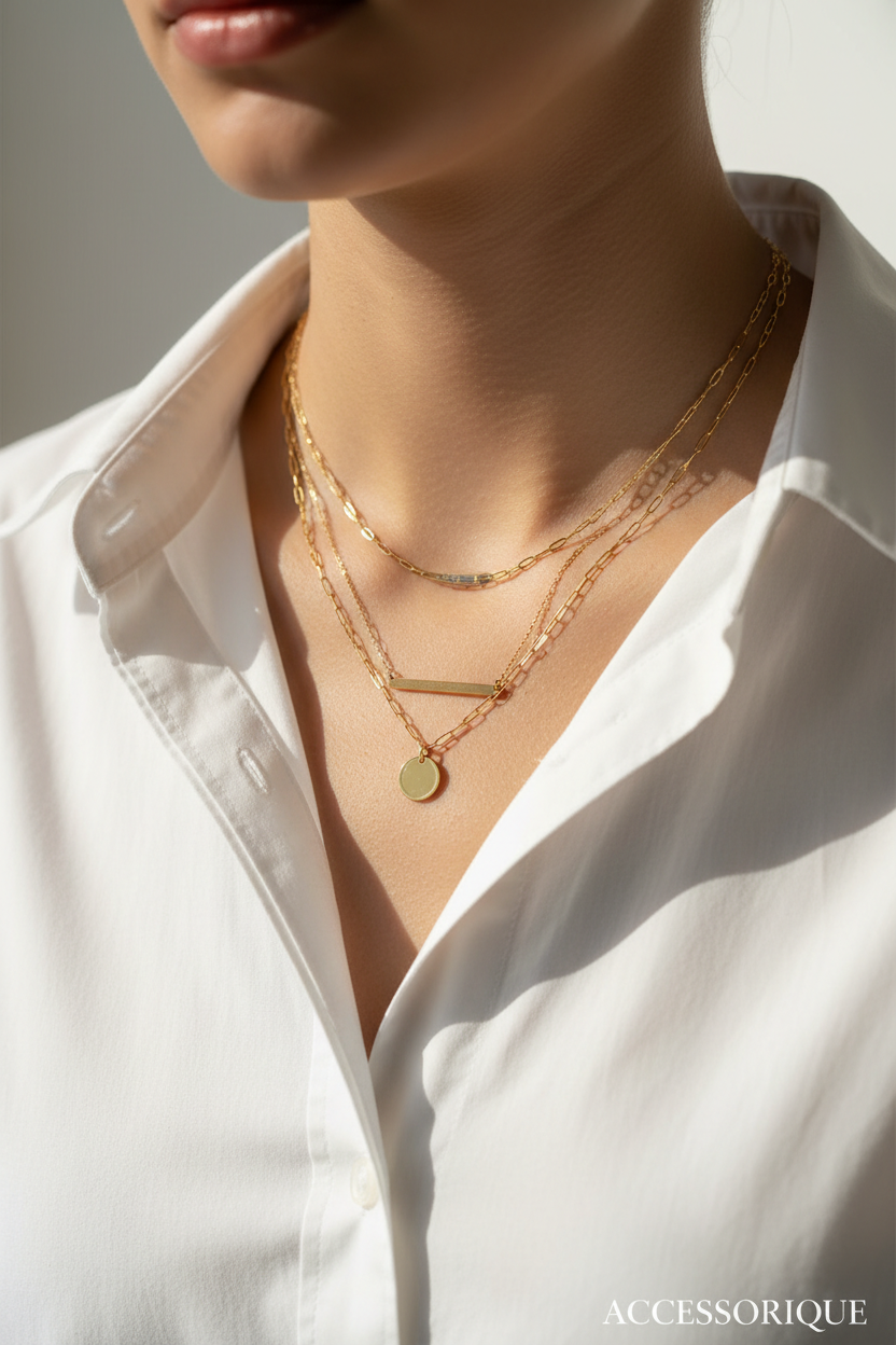 Layer Like a Pro: The 3-Necklace Rule for Effortless Elegance (No Guesswork)