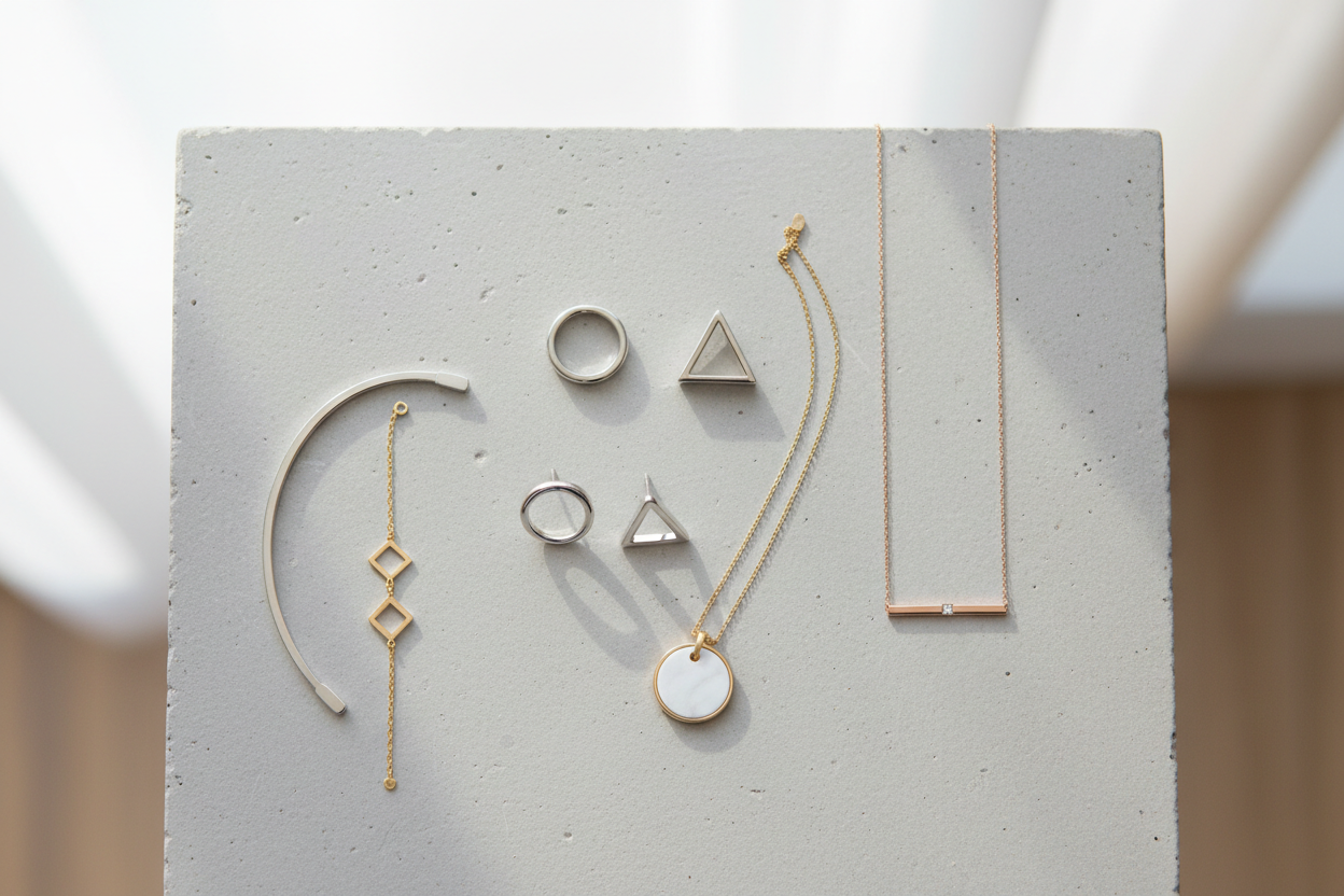 Minimalist Edge: Earrings, Necklaces & Bracelets for Sleek Everyday Style