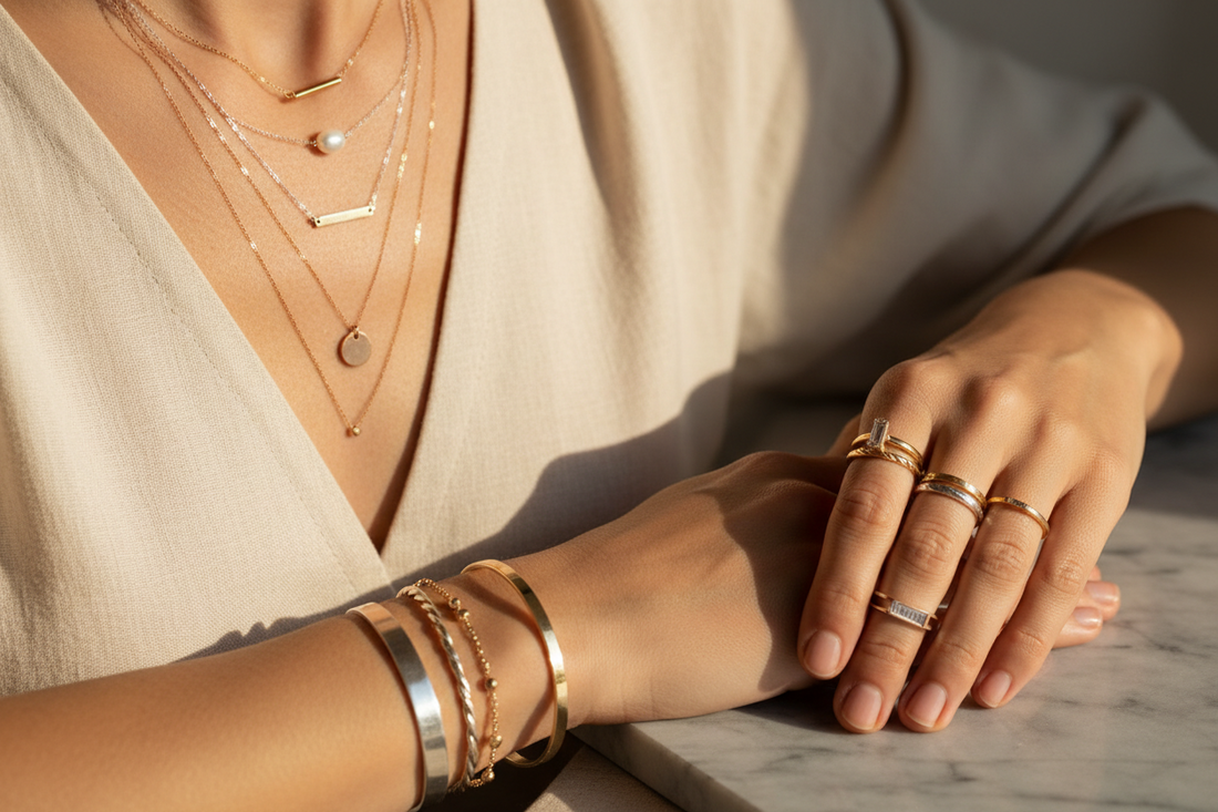 Modern Layering: Curate Jewelry for Effortless Style