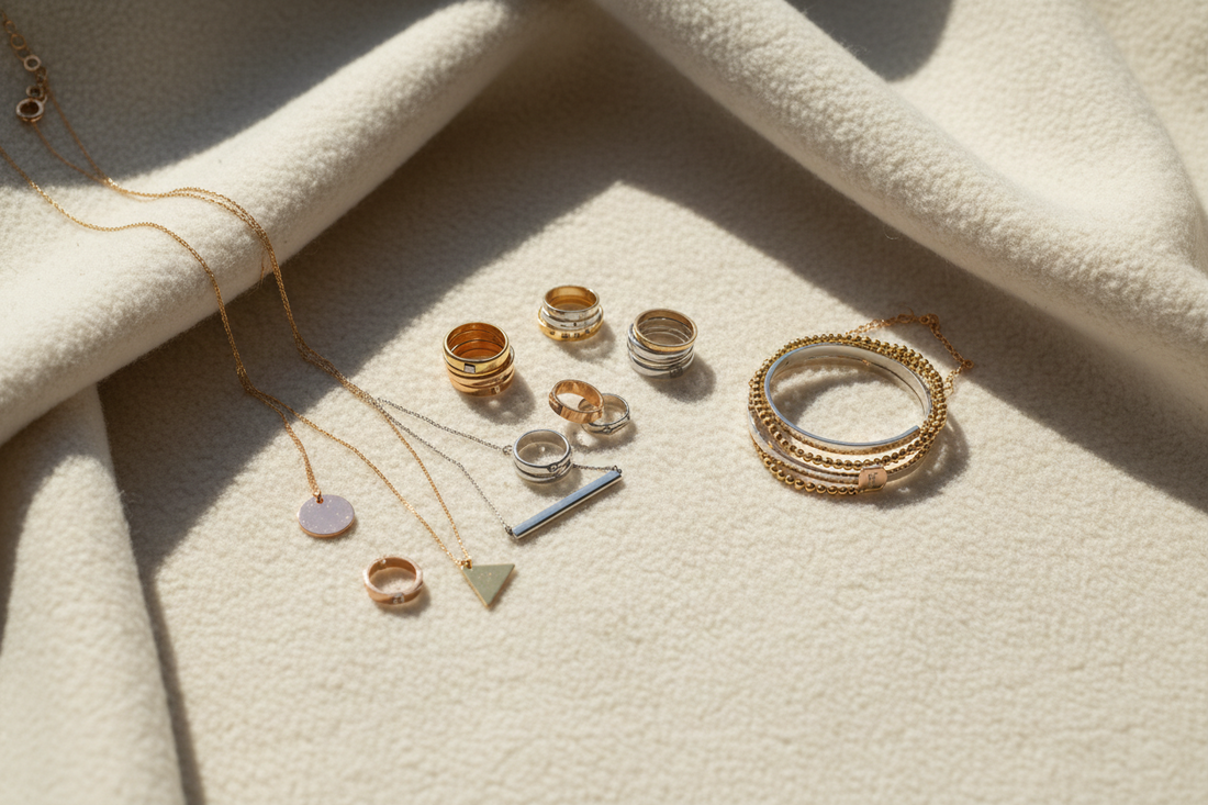 Modern Layering: Stackable Rings, Pendants & Bracelets for Everyday Elegance