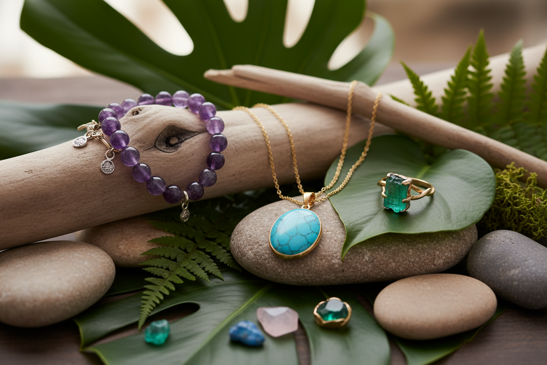 Nature Inspired: Gemstone Bracelets, Pendants & Rings for Everyday Elegance