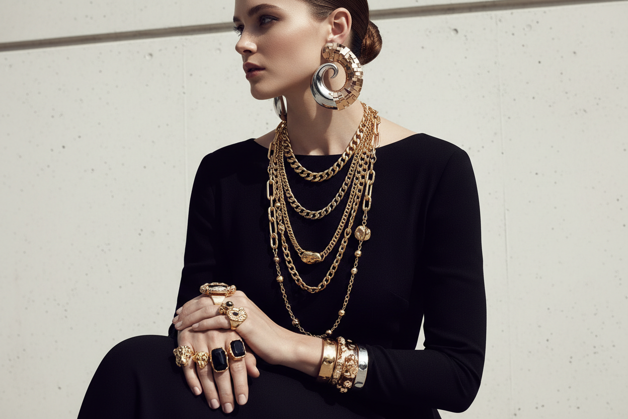 Statement Touch: Jewelry That Commands Attention