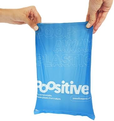 100% Certified Home Compostable Dog Poop Bags - ASTM D6400 & AS 5810 Compliant Dog Waste Bags, 240 bags, 16 rolls, unscented-PurrikoPets