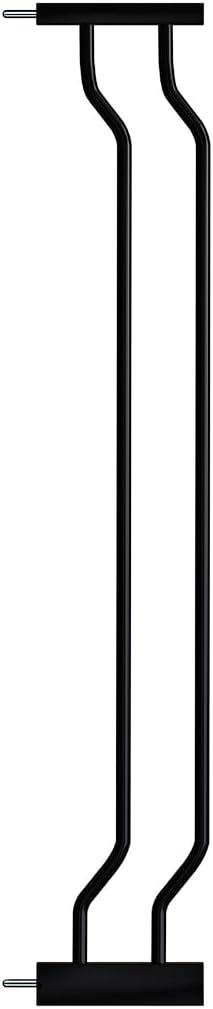Fairy Baby Safety Gate 4.72 inch Extension for Walk Through Baby Gate Auto Close Child Safety Gates Extension Black-PurrikoPets