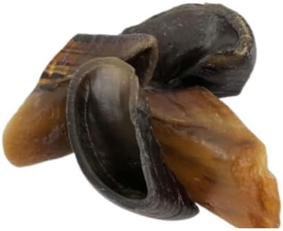 Full-Size Cow Hooves for Dogs | (50 Pack) All-Natural Long Lasting Dog Chews | Made from Grass Fed Cattle | Tasty Treat for Oral Hygiene | Fantastic Alternative for Rawhide and Bully Sticks-PurrikoPets