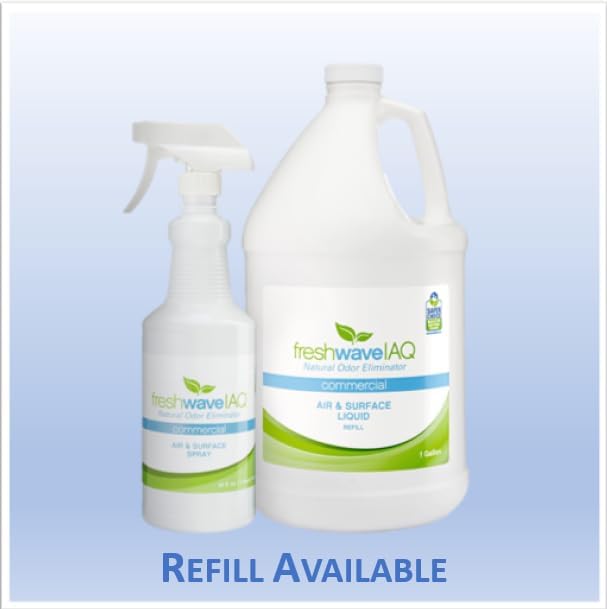 Fresh Wave IAQ Commercial Odor Eliminating Air & Surface Liquid, 1 Gallon | Safer Odor Relief | Natural Plant-Based Odor Eliminator | Odor Absorber for Home or Commercial Areas-PurrikoPets