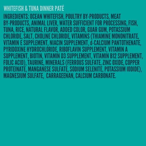 A Strong Heart Canned Wet Cat Food, Whitefish & Tuna Dinner Paté - 5.5 oz Cans (Pack of 24), Made in The USA with Real Ocean Whitefish & Tuna-PurrikoPets