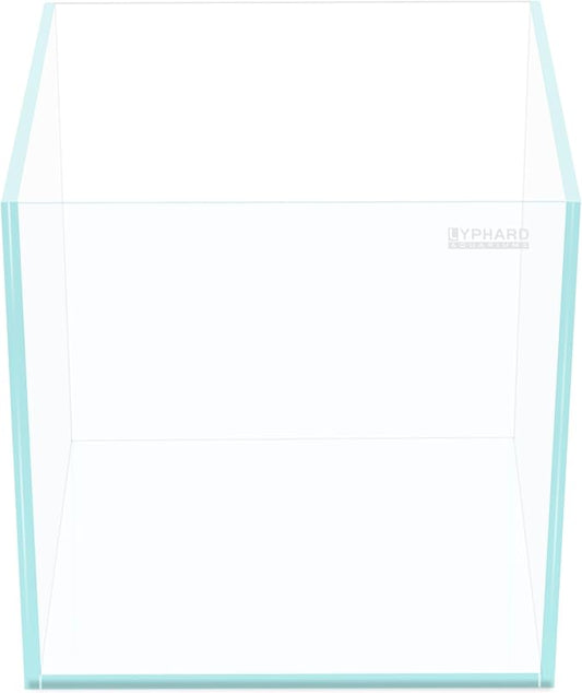 33 Gallon Cube Rimless Aquarium, Ultra Clear Low Iron Large Fish Tank, L19.7×W19.7×H19.7 Glass Thickness 8mm with EVA Foam Leveling Mat-PurrikoPets