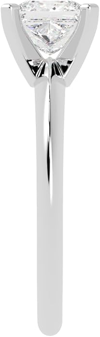 1 to 5 Carat LAB GROWN Solitaire IGI CERTIFIED Diamond Engagement Ring (E-F Color VS2-SI1 Clarity)