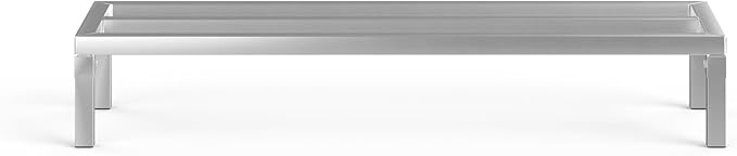 14 in X 48 in. Aquarium Stand | Industrial Style Aluminum Fish Tank Base with Open Frame Design-PurrikoPets