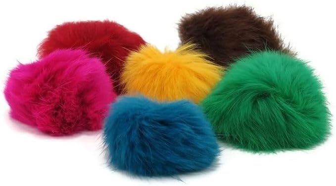 3 Count of Bat Arounds: Fur Ball Cat Toy from Da Bird-PurrikoPets