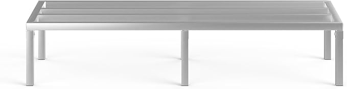 24 in X 60 in. Aquarium Stand | Industrial Style Aluminum Fish Tank Base with Open Frame Design-PurrikoPets