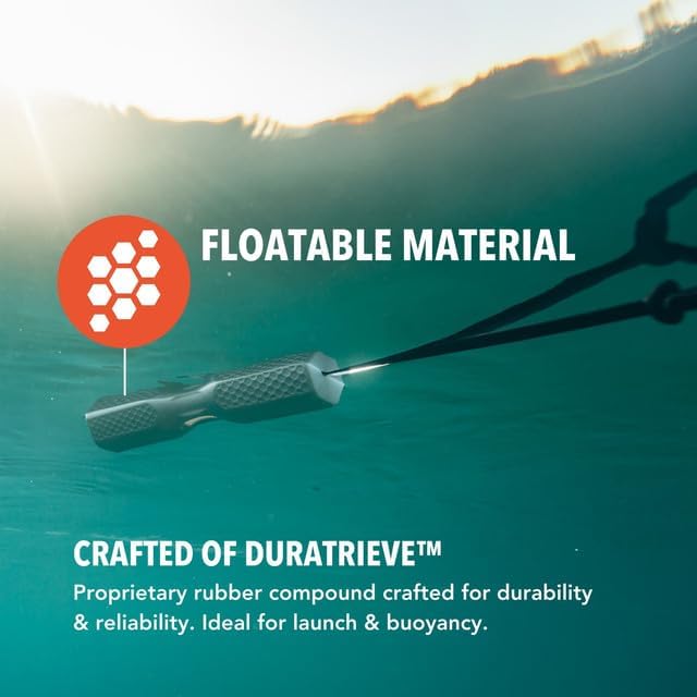 Dog Training Bumper - Durable Retriever Dummy for Professional Training, Perfect for Water Activities, Hunting, and Outdoor Retrieval Practice, with Adjustable Rope for Easy Handling (White)-PurrikoPets