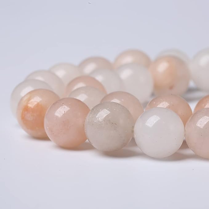 90PCS 4mm Natural Pink Aventurine Gemstone Beads Round Loose Spacer Stone Beads for Jewelry Making DIY Bracelet Necklace Materials 15" (Pink Aventurine, 4mm)