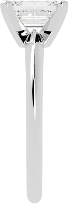 1 to 5 Carat LAB GROWN Solitaire IGI CERTIFIED Diamond Engagement Ring (E-F Color VS2-SI1 Clarity)