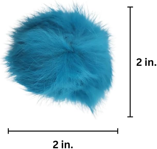 3 Count of Bat Arounds: Fur Ball Cat Toy from Da Bird-PurrikoPets