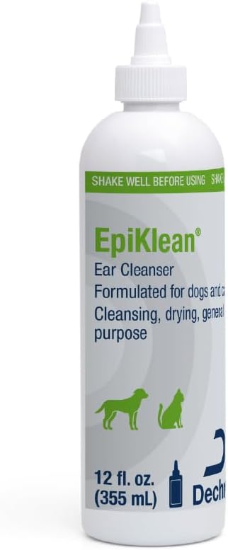 EpiKlean Ear Cleanser for Dogs and Cats, 12 oz-PurrikoPets